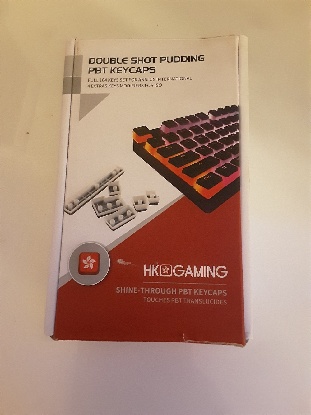 104 Pcs Double Shot Pudding PBT Keycaps (14)